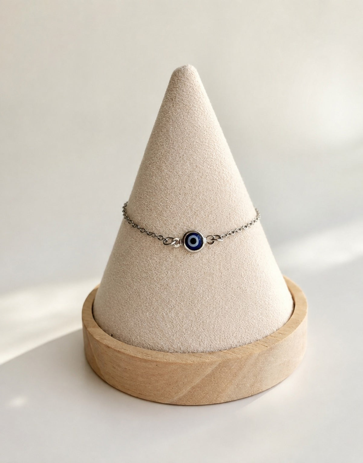 Evil Eye Bracelet Gold Silver Non Tarnish 14K Gold Plated Dainty Lucky Protection Bracelet Adjustable Gift for Her