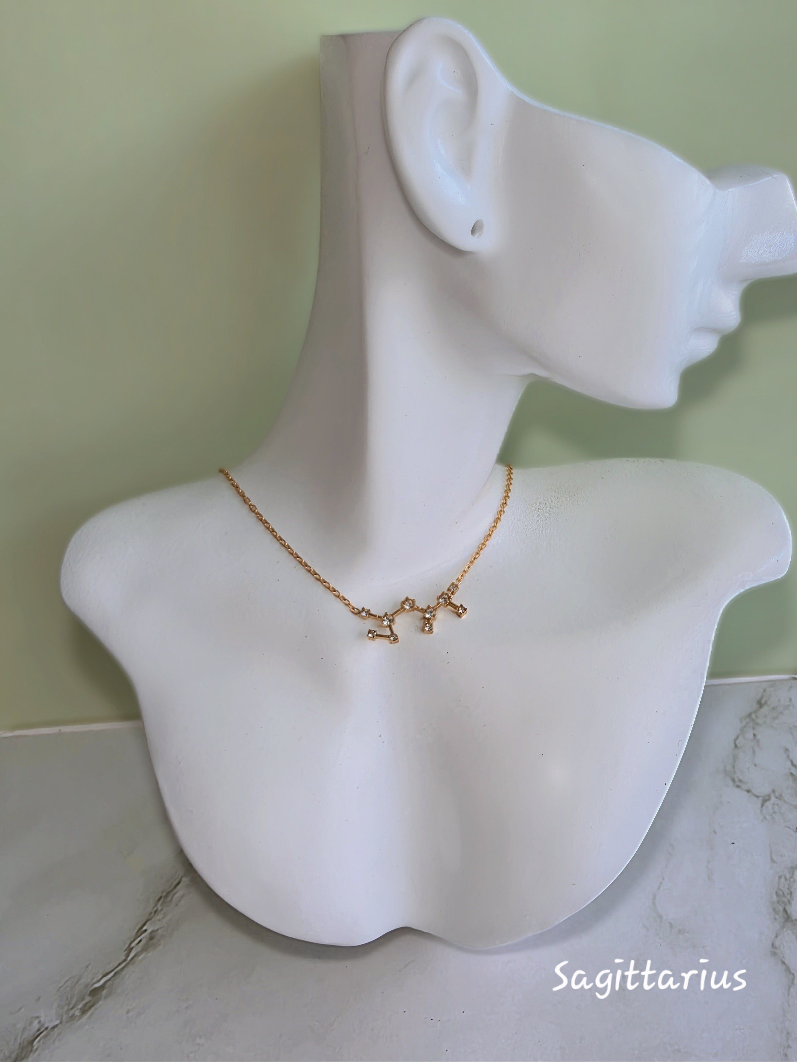 Minimalist zodiac constellation necklace for birthdays and meaningful gifts.