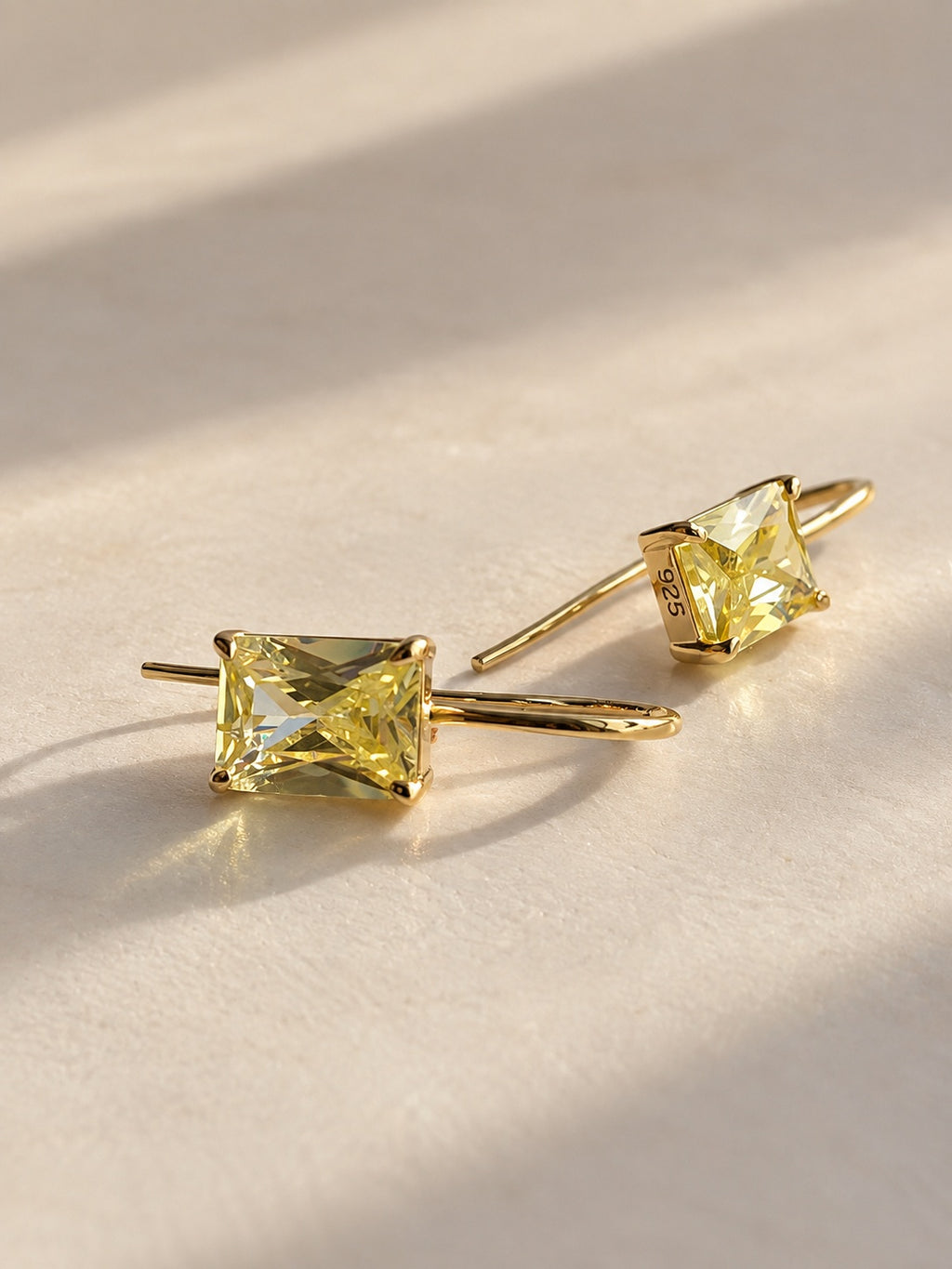 August birthstone peridot earrings for women