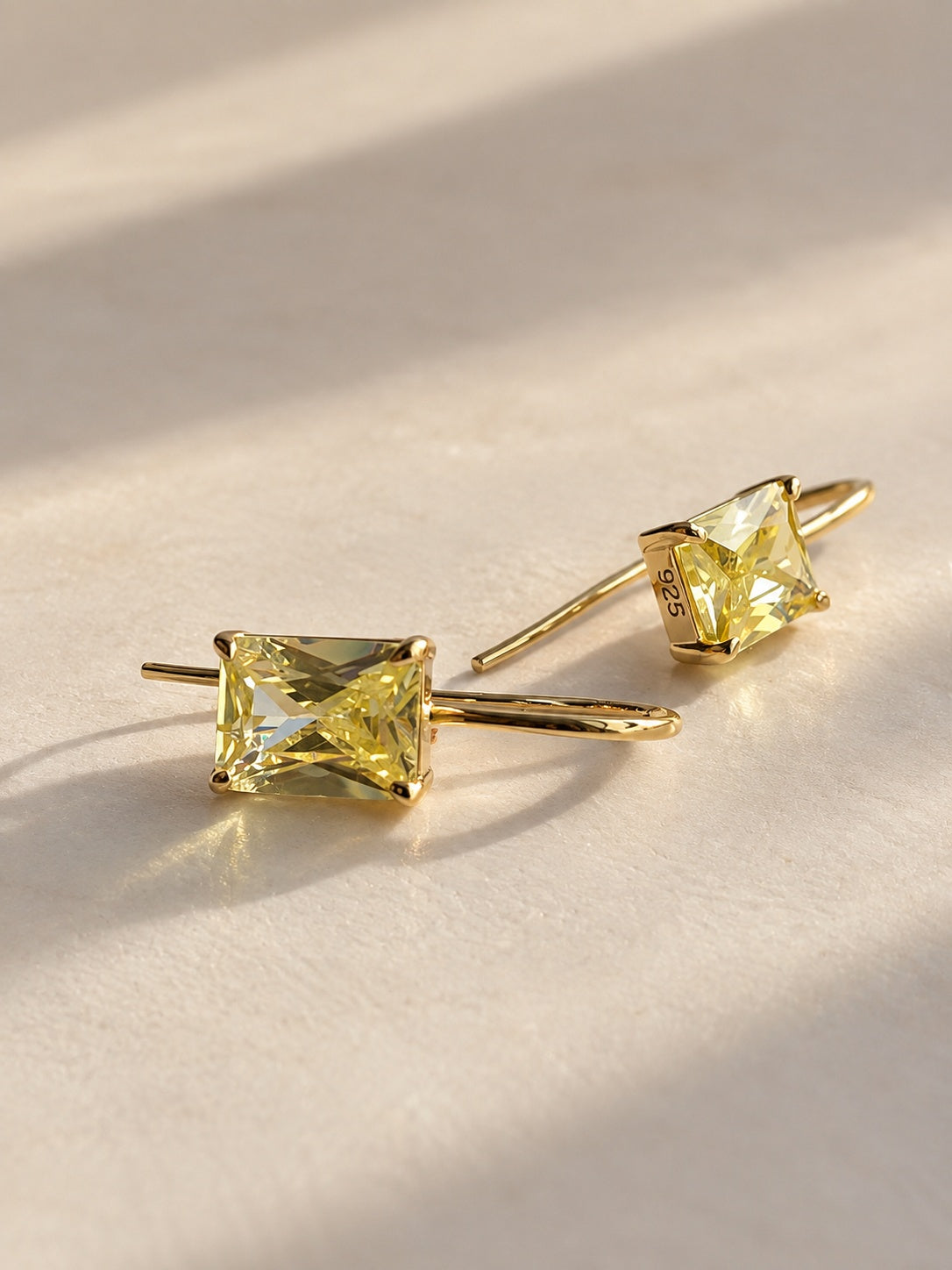 August birthstone peridot earrings for women